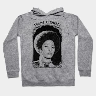 Pam Grier Black Beauty Vintage Hoodie